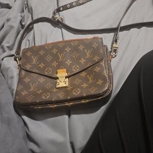 Louis Vuitton Brown Monogram Crossbody Bag